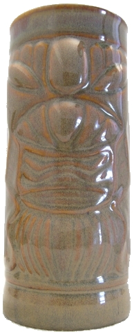 Front view of light brown Libby Totem mug