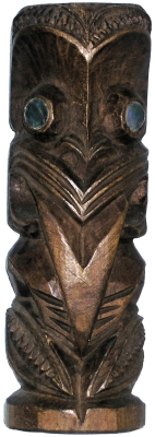 Wood Tiki Statue