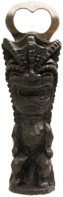 Tiki bottle opener